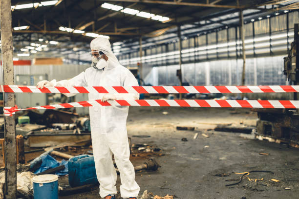 Professional Hoarding Cleanup technician working in Orange City, IA
